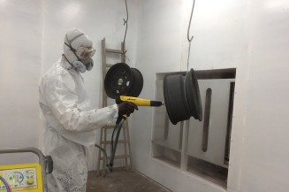 Pintura Eletrostática a Pó